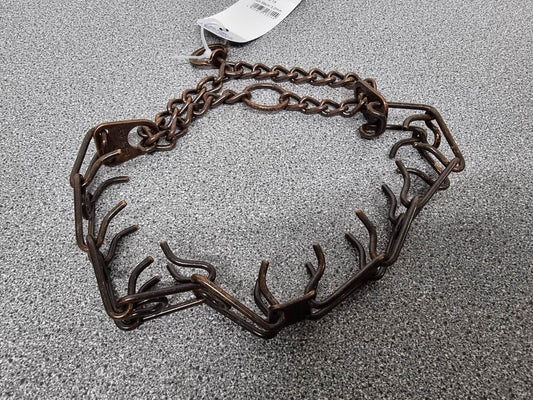 Pinch Collars chrome 3.0mm Antique Brown